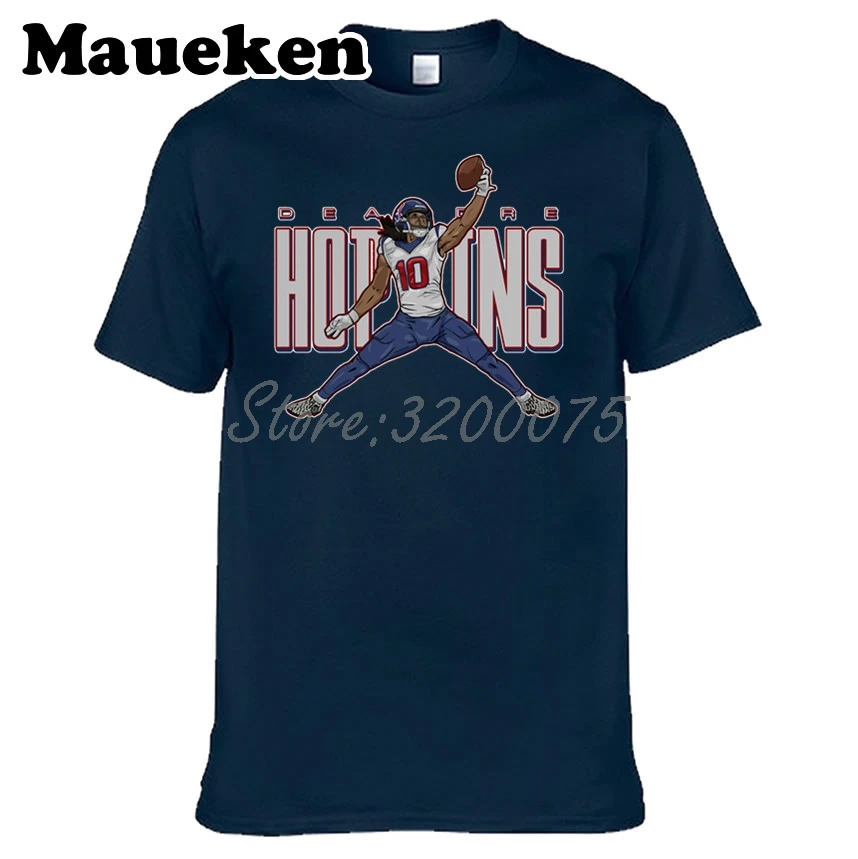Мужская футболка D Hop футболки NUK 10 DeAndre Hopkins с логотипом Jordan коротким рукавом