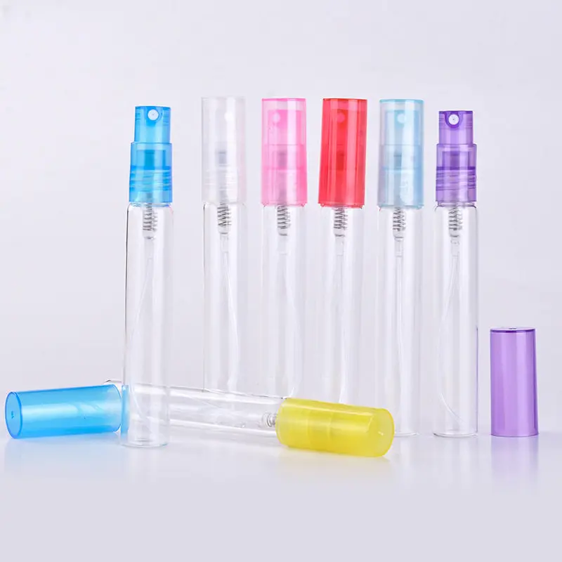8ml Clear glass Perfume bottle Refillable Spray Bottle for Lotion Sample Cosmetic Packaging F20171525 | Красота и здоровье
