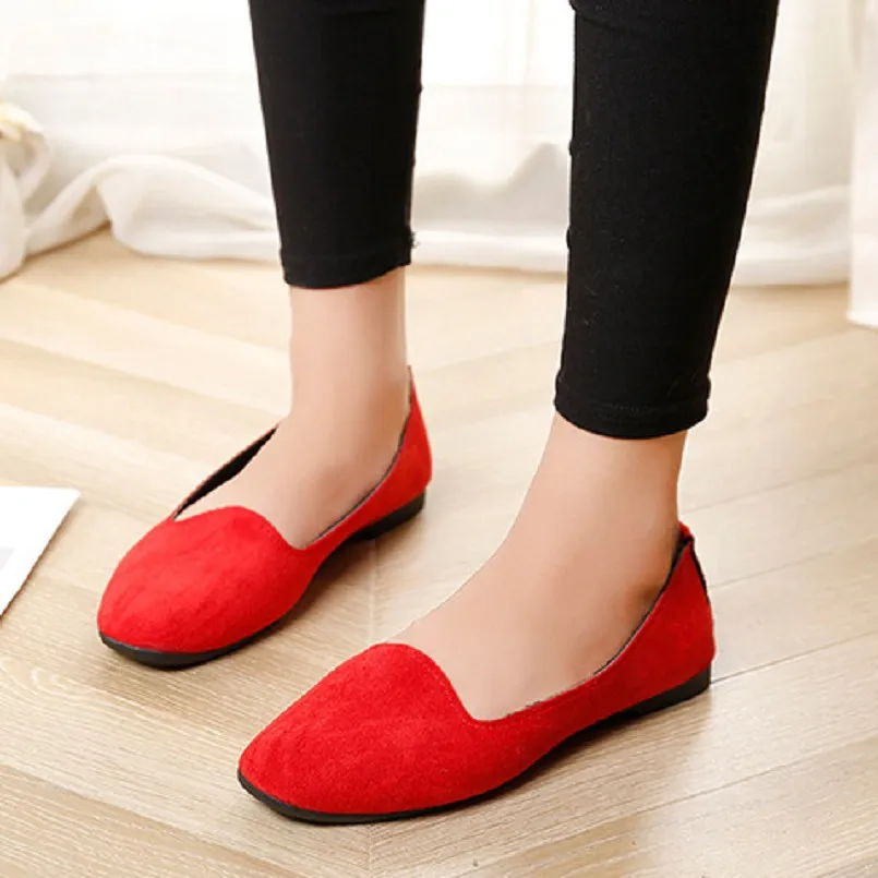 Cresfimix vrouwen platte из натуральных материалов schoenen Женская мода с круглым носком обувь