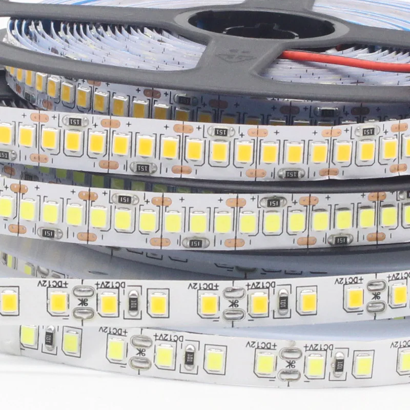 

1M 2M 3M 4M 5M LED Strip 2835 120LEDS 240LEDs White Warm White Non Waterproof Flexible Light LED Strip DC12V Decor Lighting