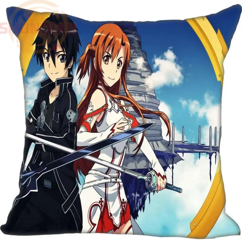 Sword Art Online #33 декоративная Свадебные Наволочки Чехол для подушки индивидуальный