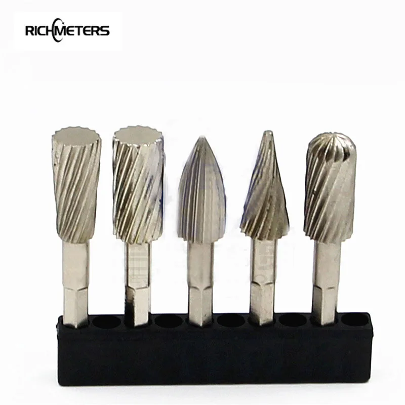 5 шт. быстрорежущий стальной ротационный файл деревообрабатывающий резак