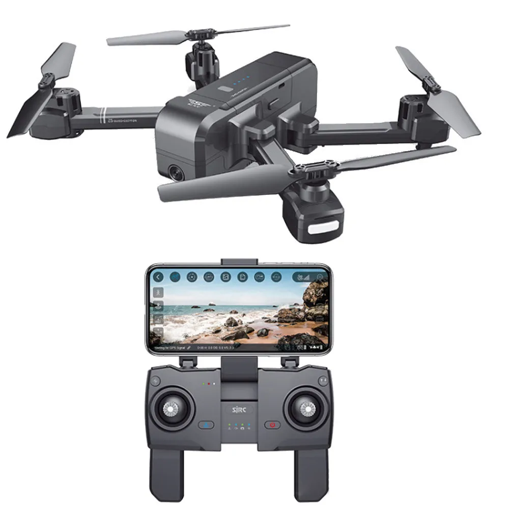 SJRC Z5 Квадрокоптер с HD 1080P широкоугольная камера GPS Дрон + аккумулятор Wifi FPV