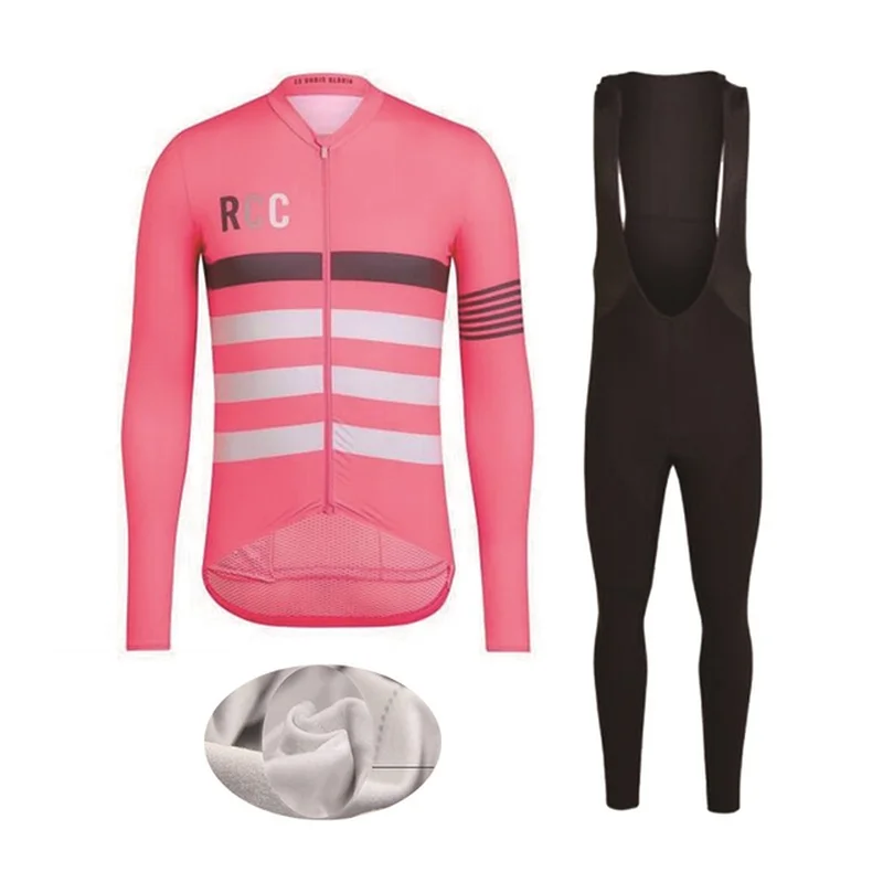 Winter Thermal Fleece Cycling Jersey 2018 cycling clothing Pro team Rcc long sleeve new style apparel | Спорт и развлечения