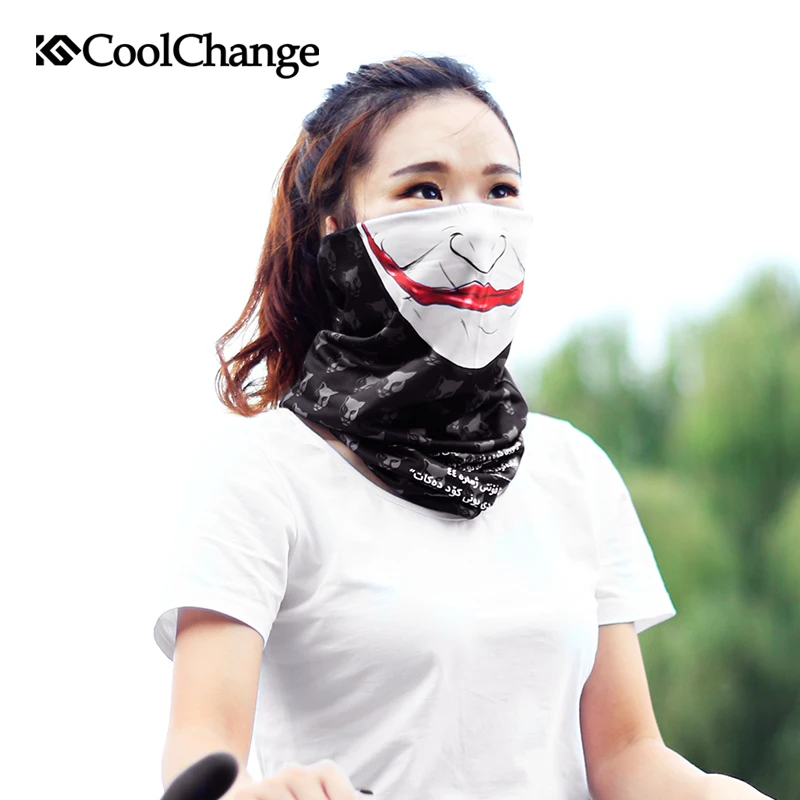 CoolChange зимний флисовый велосипедный шарф бандана для спорта на открытом воздухе