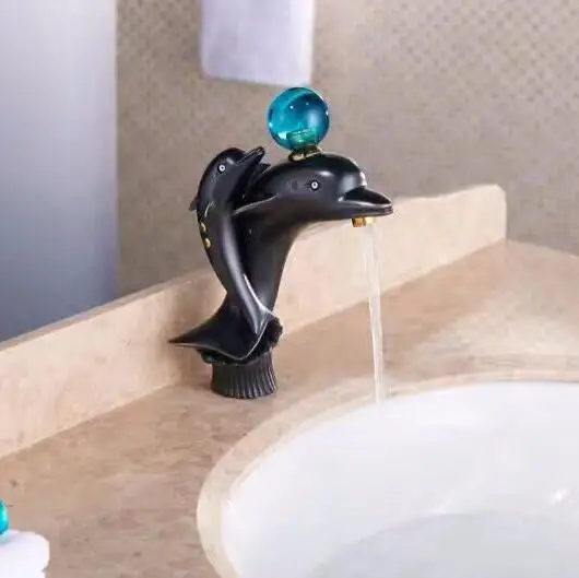 Латунный Смеситель для раковины однорычажный кран ванной комнаты горячей и