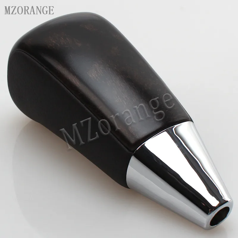 MZORANGE 1 шт. кожа Автоматическая коробка передач ручка переключения передач для Toyota LC200 Land Cruiser 2008- черный/коричневый
