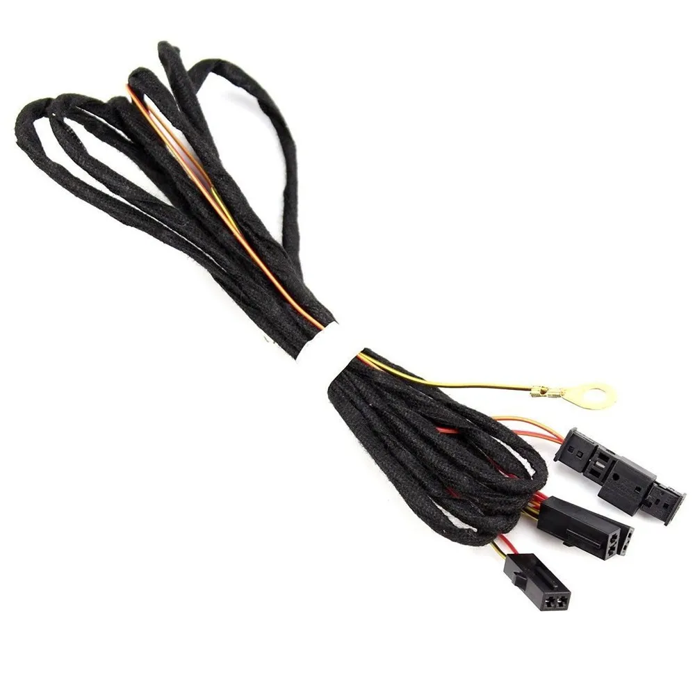 Тьюк OEM черный рояль Краски хром Dashboard воздуха на выходе + кабель для Vw Passat B6 B7 VW CC 3AD