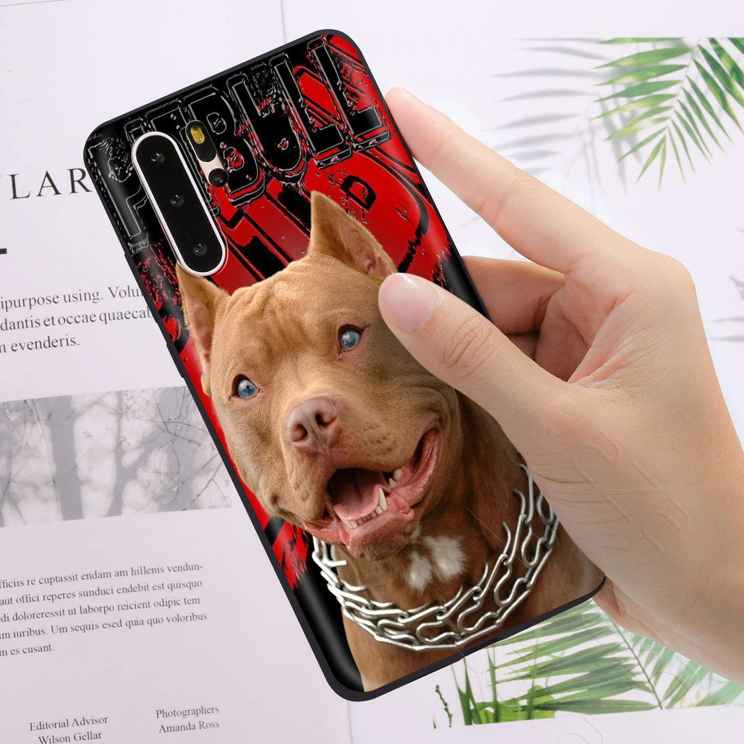 Lavaza Pit Bull Lovely Pet Dog Pitbull Case for Huawei Mate Y7 Y9 P8 P9 P10 P20 P30 P40 Max Lite Pro P Smart Mini |