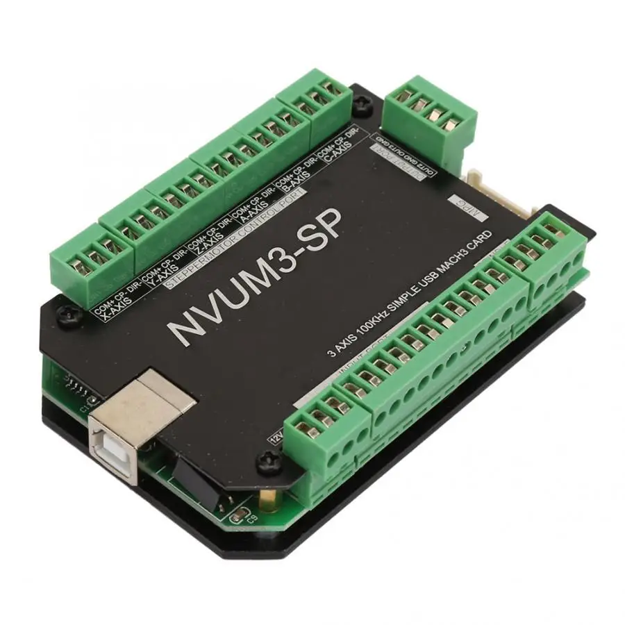 USB MACH3 плата контроллера движения 3 100 кГц для шагового двигателя осевой интерфейс
