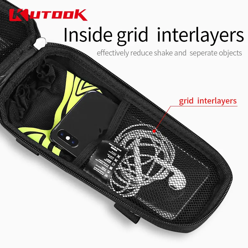 KUTOOK сумки для велосипеда велосипедная сумка на раму верхняя Передняя труба