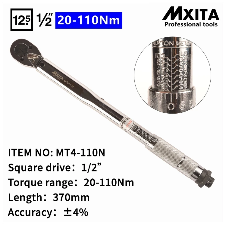 MXITA Регулируемый динамометрический ключ 1 6N 2 24N 5 25N 60N 20 110N 10 150N 28 210N ручной гаечный