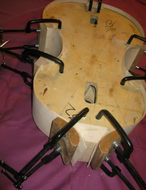 16 шт. клеевые зажимы для виолончели из углеродистой стали в стиле G|cello clamps|carbon