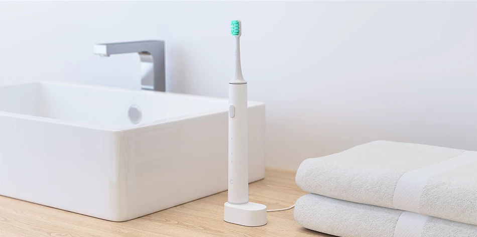 Xiaomi sonic электрическая зубная щетка Mijia APP Ultra sonic зубная щетка перезаряжаемая водонепроницаемая USB беспроводная зарядка