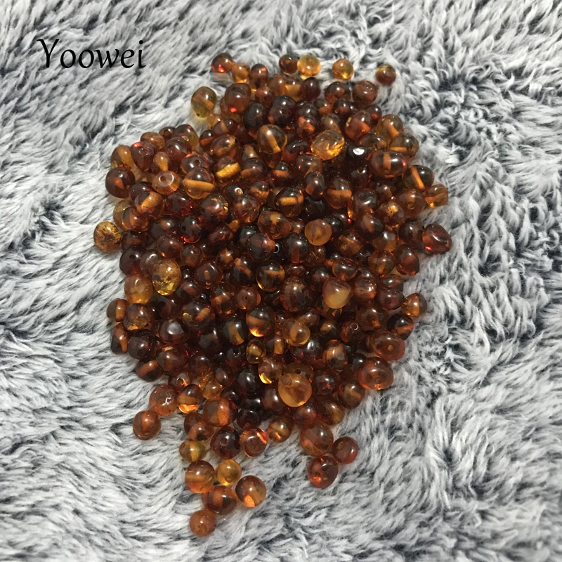 

Yoowei Baltic Amber Loose Beads for Jewelry Making with Drilled Hole Certified Natural Amber Bead 10g 20g diy Gemstone Wholesale