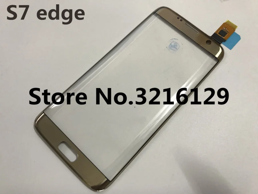 Передняя стеклянная сенсорная панель для Samsung Galaxy S7 Edge G935F G9350 оригинальная