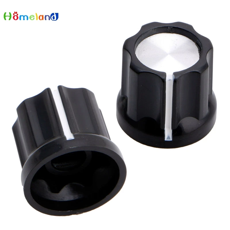 6 мм Пластиковые резьбовые втулки потенциометра для гитары Jul17_10|knobs for guitar|for