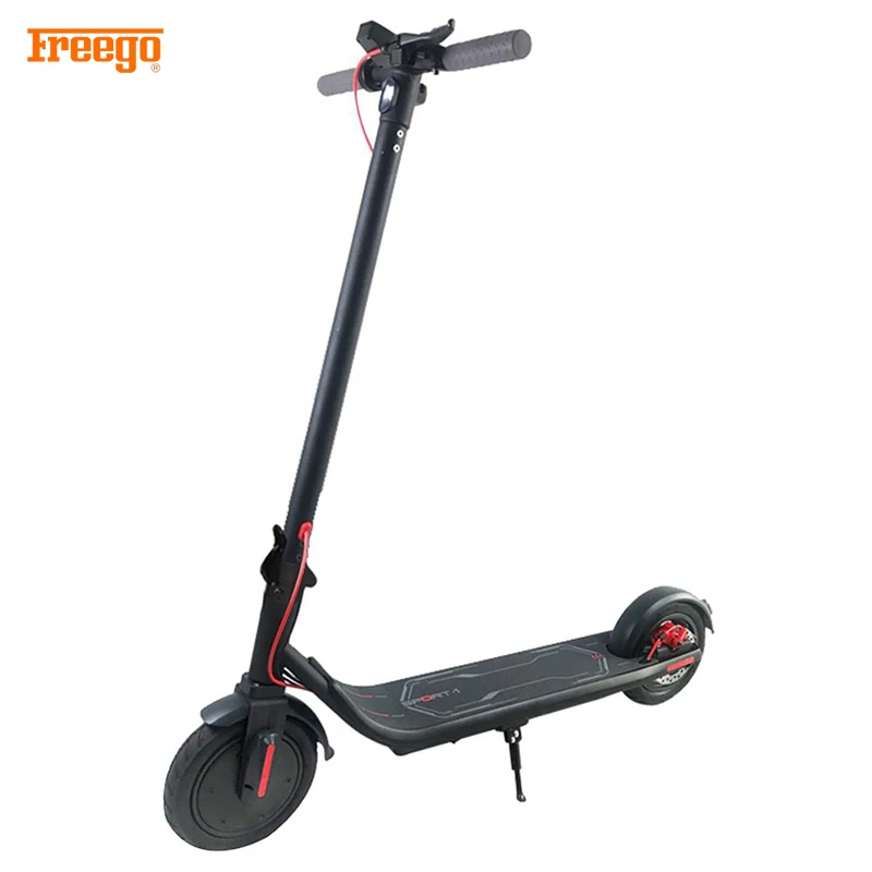 Freego ES-08S складной электрический скутер 8,5 дюймов шина анти-прокол 350 Вт Мотор Макс 25 км/ч ЖК-дисплей экран емкость батареи 6Ah