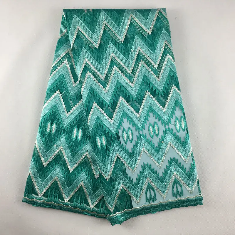 Африканская кружевная ткань для aso ebi оранжевое зеленое желтое французское