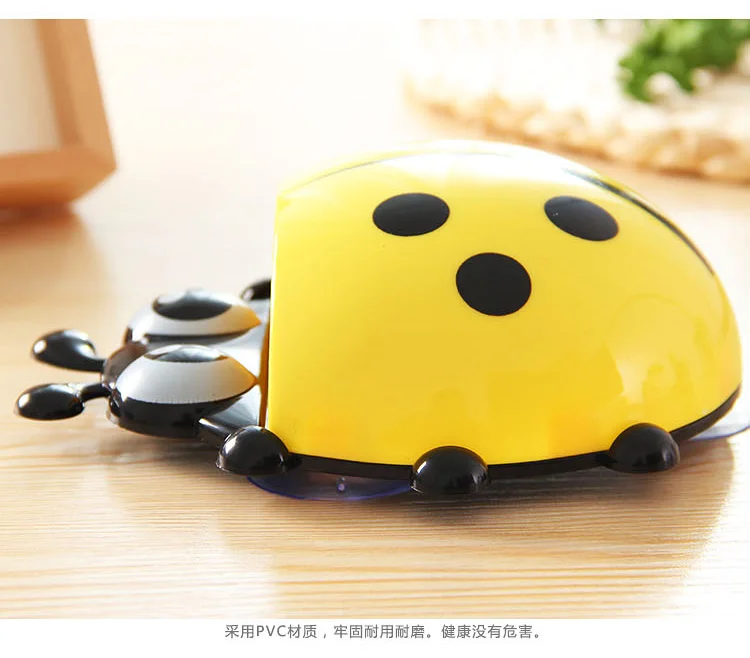 1 шт. милая божья коровка присоска зубная паста костюм детский подарок держатель