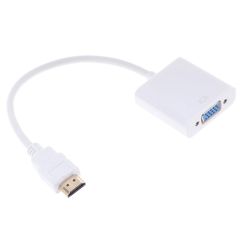 HDMI в VGA адаптер 1080P цифро аналоговый преобразователь кабель для Xbox PS4 ПК ноутбука