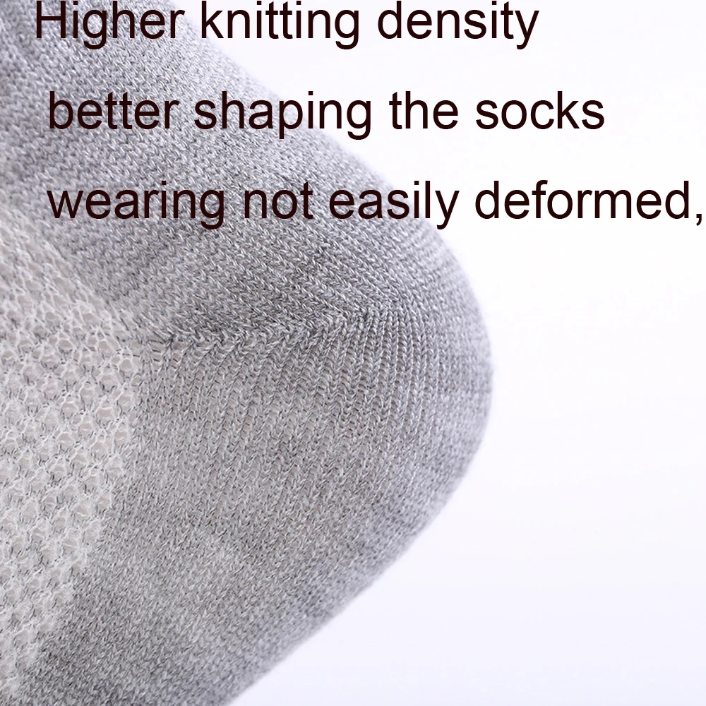 

MEILEIYA 10 Pairs/Bag New Hot Socks Summer Breathable Net Socks Fashion Boat Socks Unique Mesh Style Deodorant Socks For Women