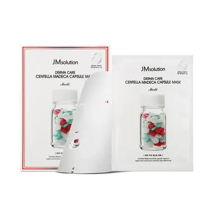 Капсульные маски JMsolution для ухода за кожей Церамид Aqua(Centella Madeca) 10ea 1