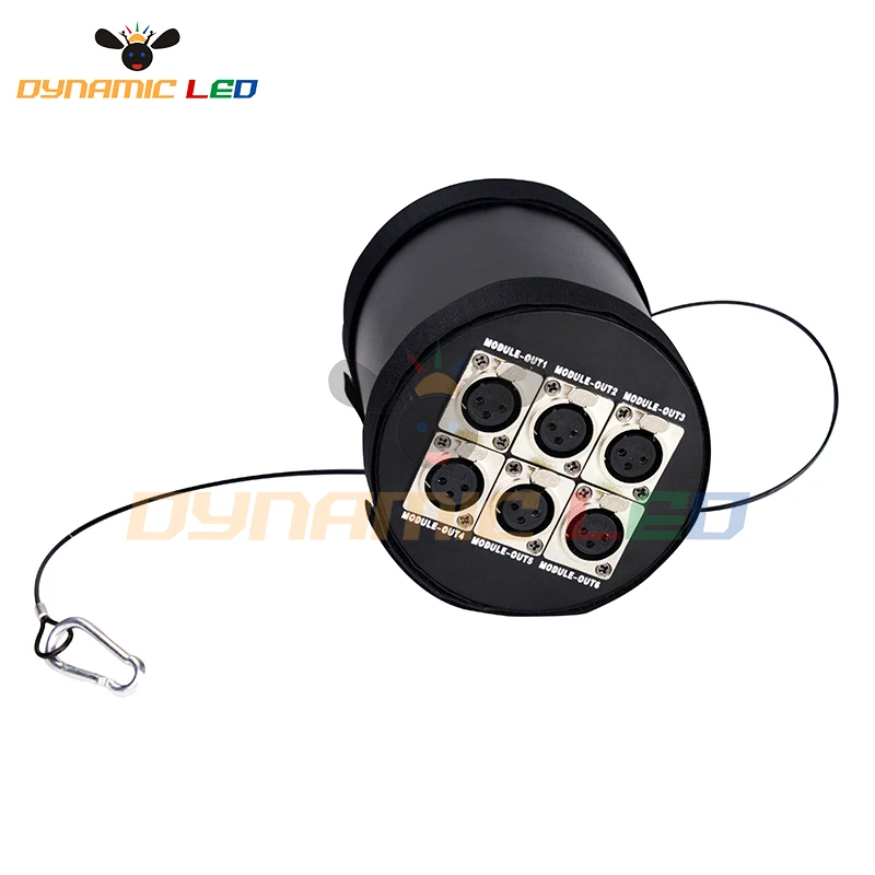 1 шт. сплиттер Dmx 6 портов 512x6 каналов | Лампы и освещение