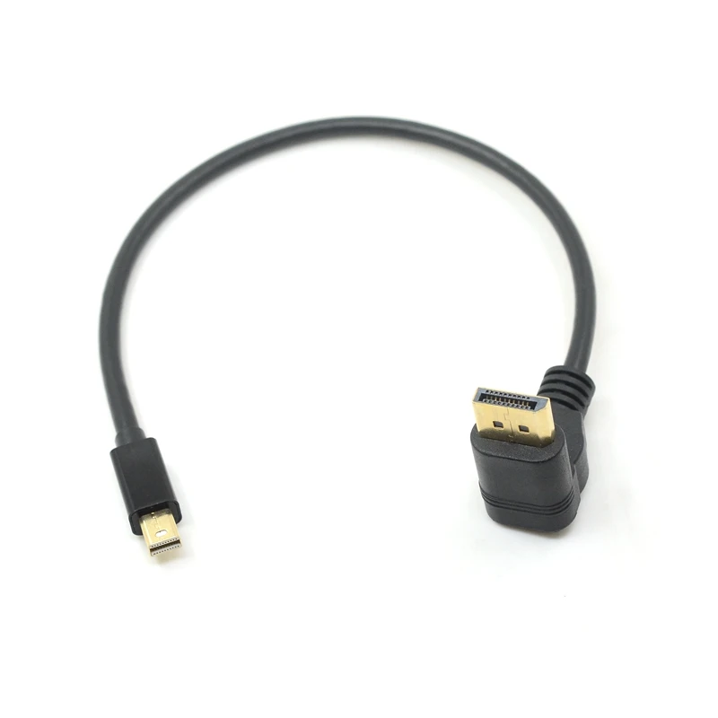 Кабель-адаптер Thunderbolt Mini Displayport to DP угол 90 градусов кабель-преобразователь в 4K |