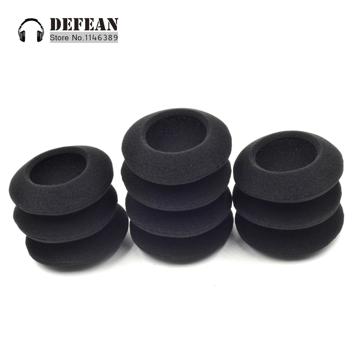 10x подушка из пены с эффектом Ухо Крышка для koss CS100 CS80 CS95 CS90 USB headphonesFree доставка