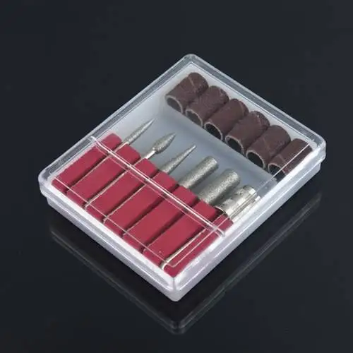 Новый профессиональный набор сверл для ногтей 6 шт. сверла электрических и