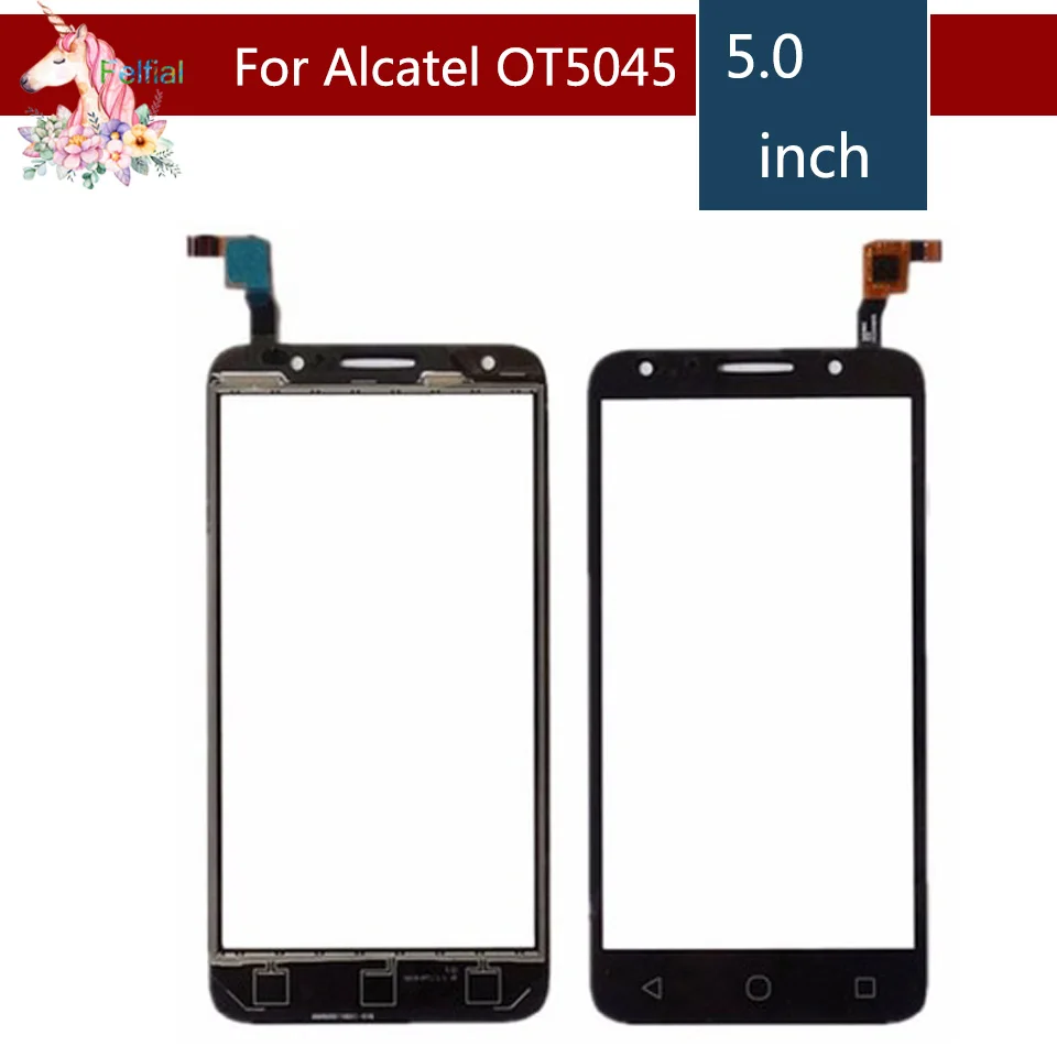 10 шт./лот для Alcatel One Touch pixi 4 4G 5045 OT5045 5045A 5045D 5045G сенсорный экран дигитайзер внешняя