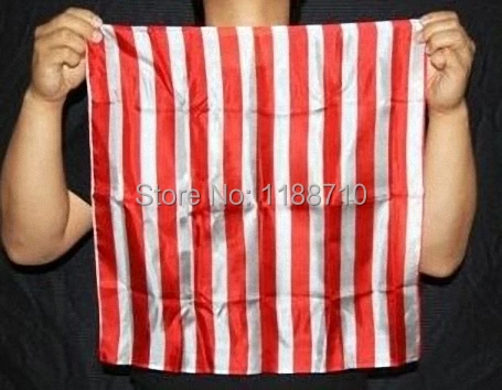 В полоску флип быстрое изменение шелк-шелк и трость Магия/волшебный трюк