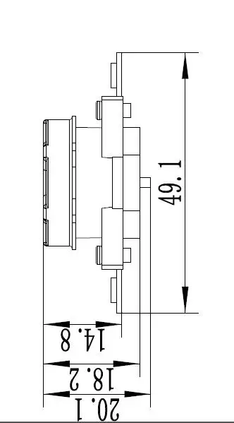 100 шт. KSD305/KSD305S 55C-150C 45A250V градусов автоматический ручной сброс температуры