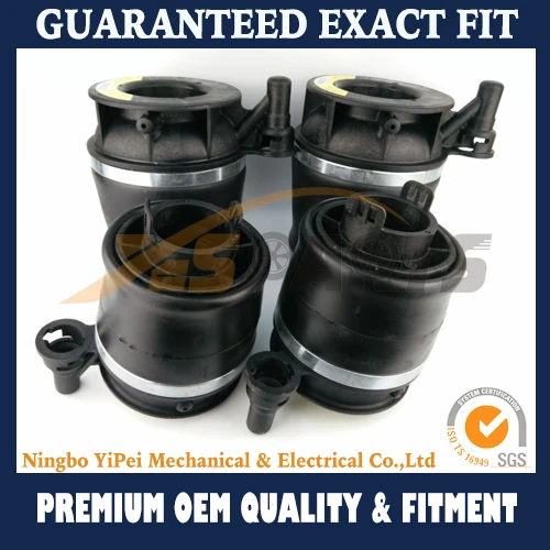 Комплект (4 шт.) Передняя и задняя пневматические пружины для 03-06 Ford DISPATCH Lincoln Navigator