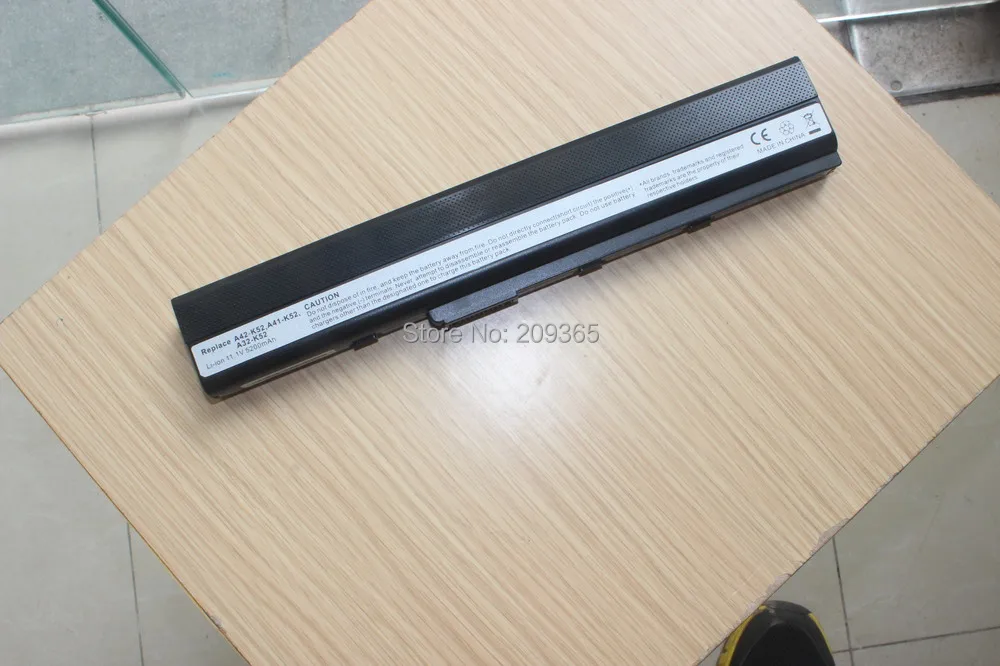 Аккумулятор для ноутбука ASUS A31 K42 A32 K52 A52JC A52JK A52JR A52JT A62 B53 B53E|battery for asus|battery asus a32-k52asus