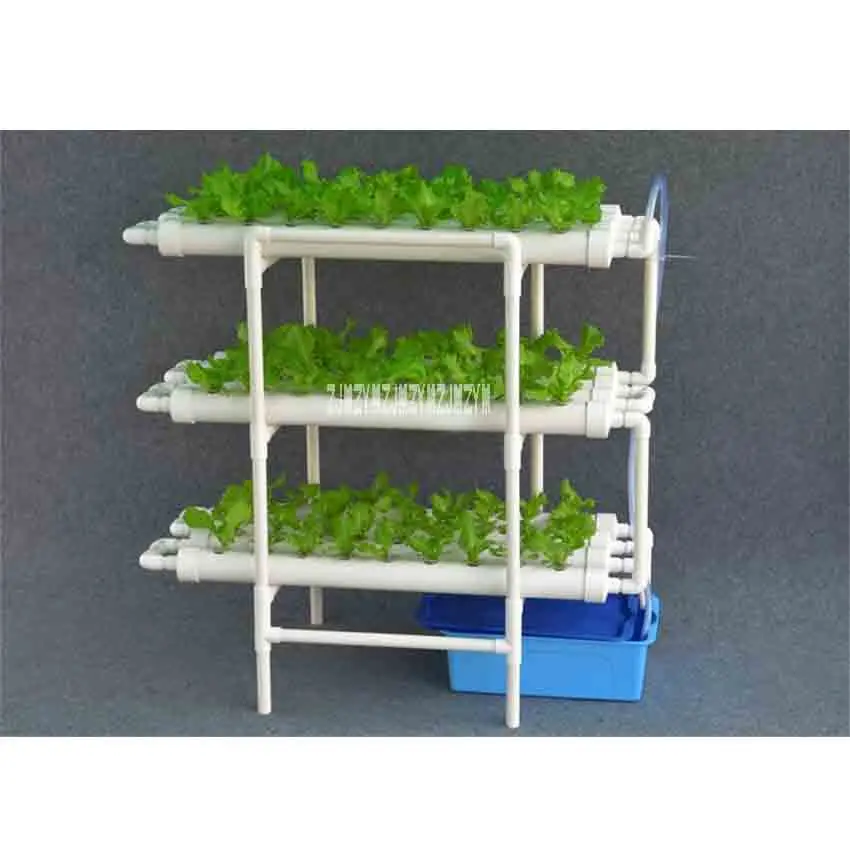 New Hydroponics System Planting Horticultural Layered Three-dimensional Planting Rack 12 Pipes Soilless Cultivation Equipment