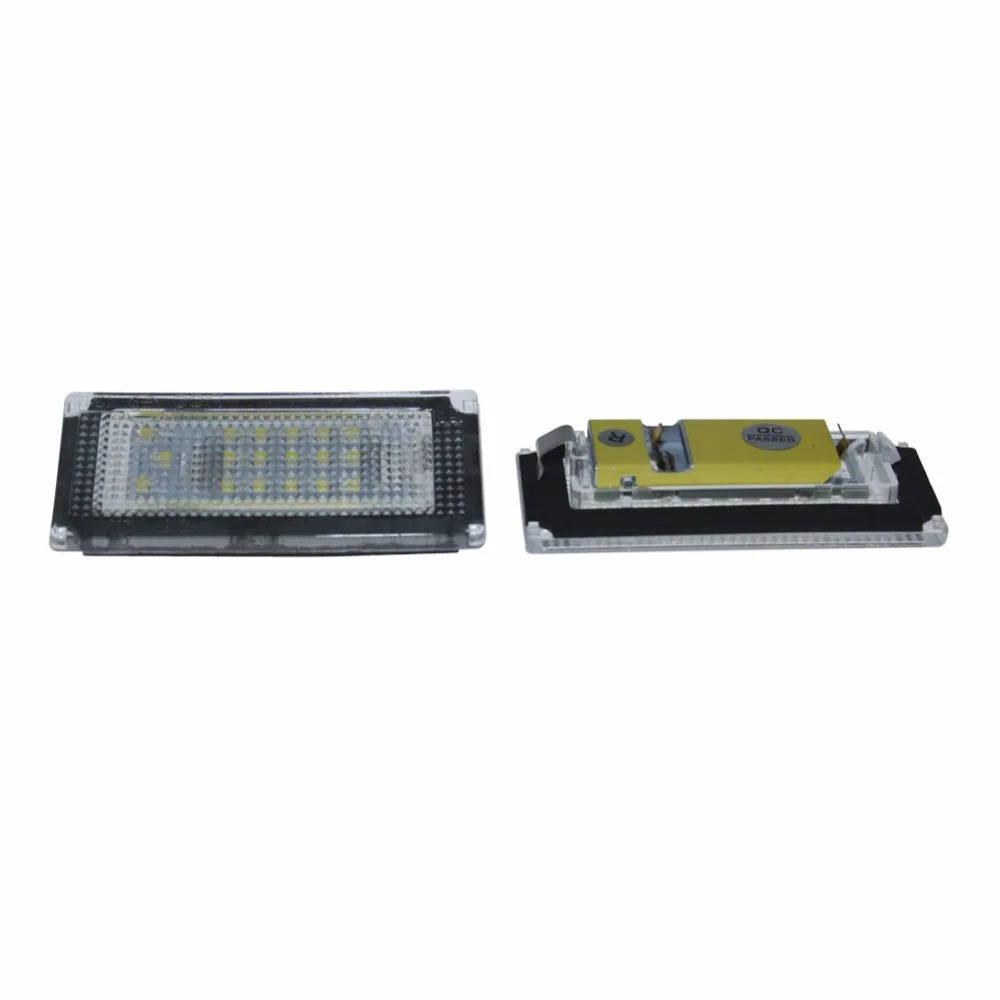 Светодиодный светильник для номерного знака Mini Cooper S R50 R52 R53 без ошибок 18 3528 SMD 2 шт.