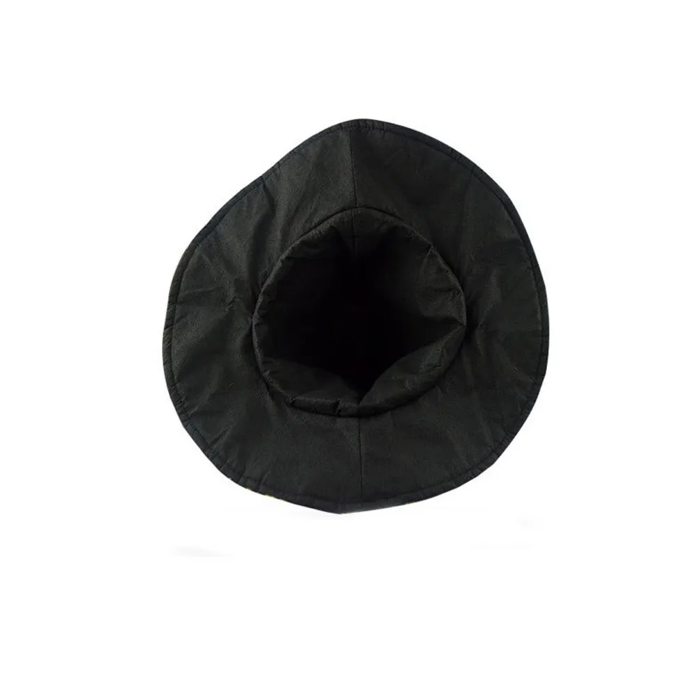 Женская черная шляпа ведьмы для взрослых аксессуар костюма на Хэллоуин кепка