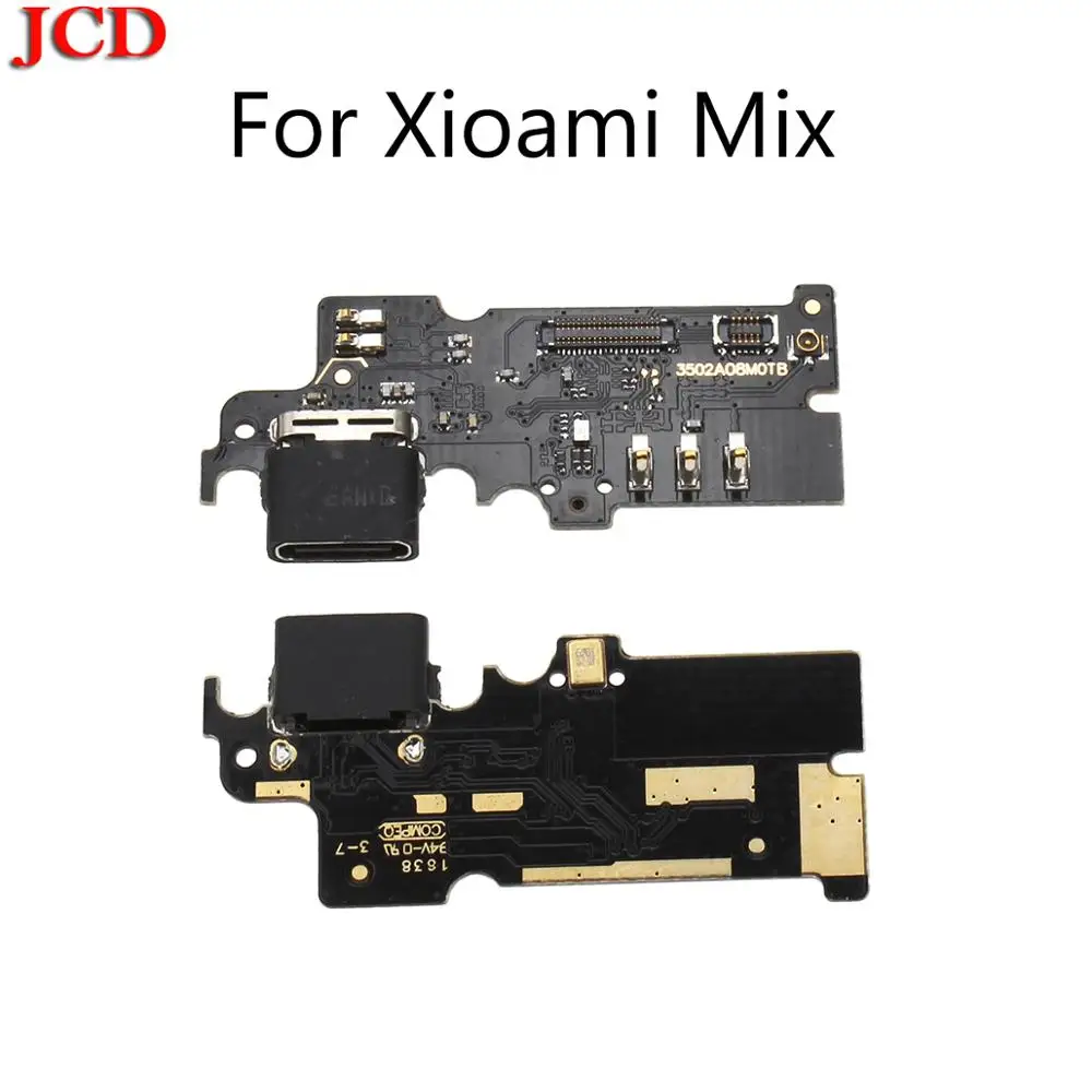 JCD для Xiaomi MIX USB зарядный порт док разъем зарядная плата гибкий кабель с микрофоном