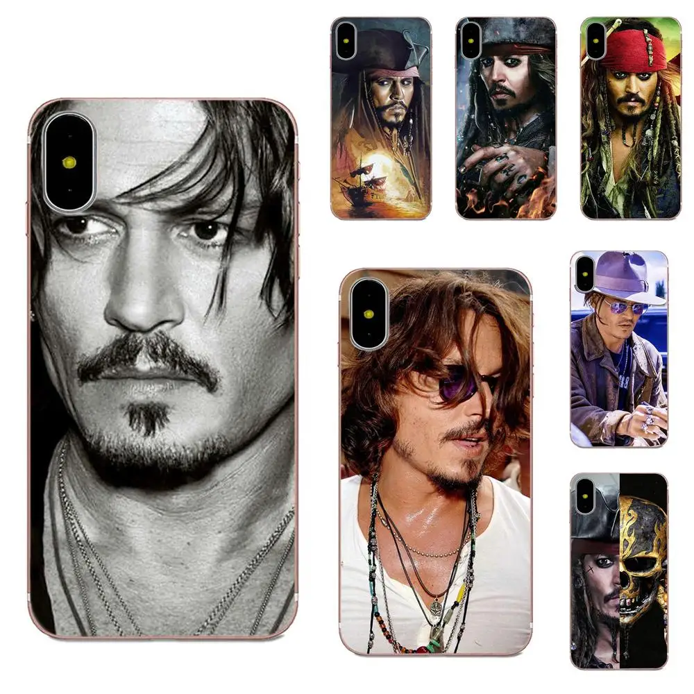 Пираты Карибского моря Johnny Depp для LG G2 G3 G4 G5 G6 G7 K4 K7 K8 K10 K12 K40 Mini Plus Stylus ThinQ 2016 2017