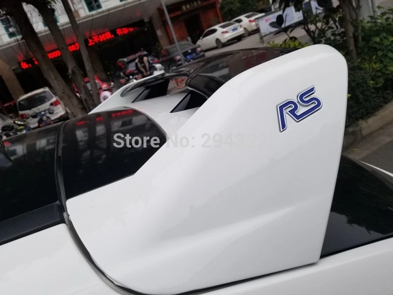 Спойлер для Ford Focus 2012 2015 Неокрашенный задний спойлер из АБС пластика грунтовки