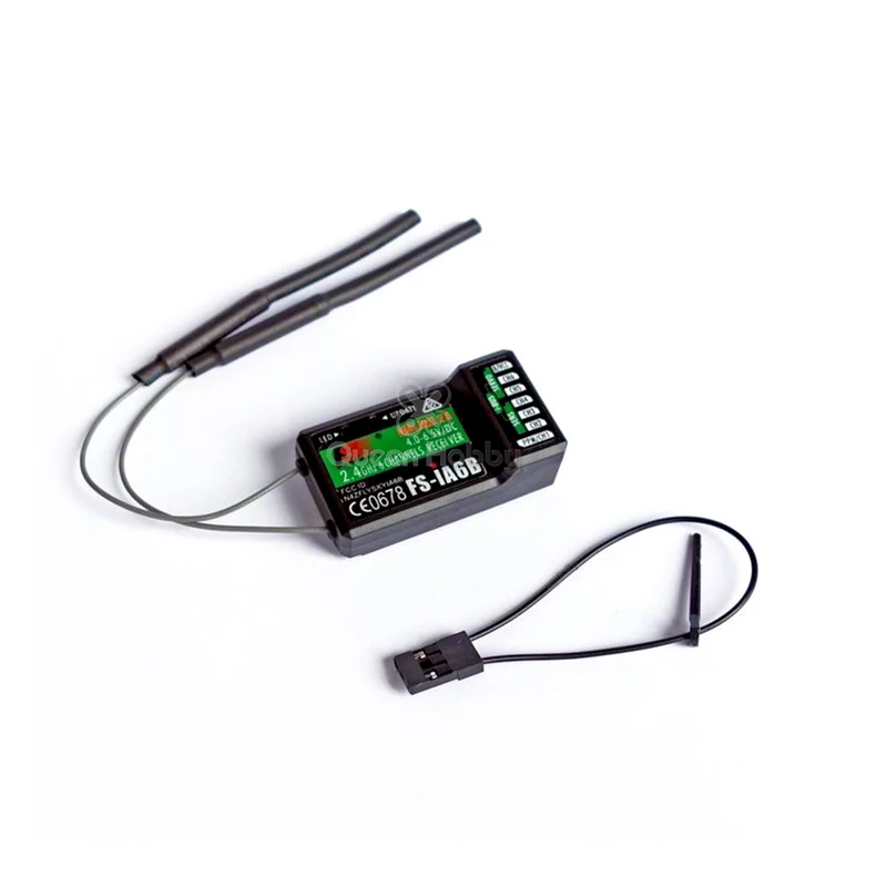 2 4G 6CH Flysky FS-iA6B FS IA6B приемник PPM выход с портом iBus совместим FS-i4 FS-i6 FS-i10 FS-GT2E | Игрушки