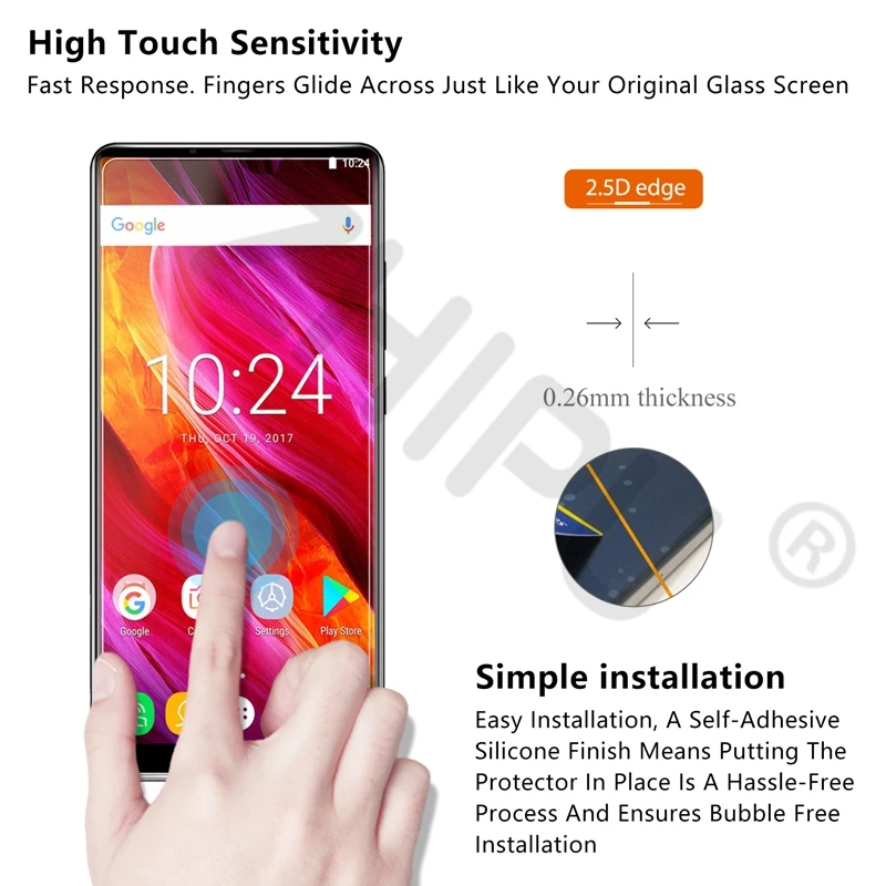 2.5D 0 26 мм 9H Премиум Закаленное стекло для OUKITEL MIX 2 5 99 дюйма Защитная пленка |