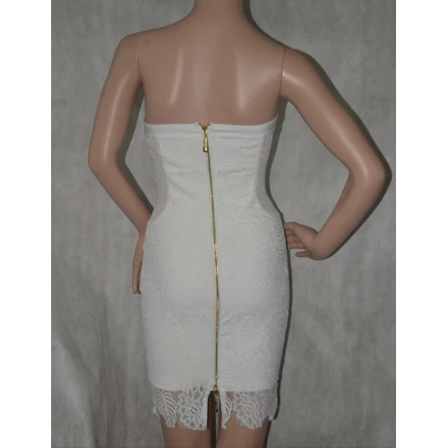 Вечеринка Знаменитости Ночной Клуб Выше Колена Мини С Плеча Кружева Платье 2017