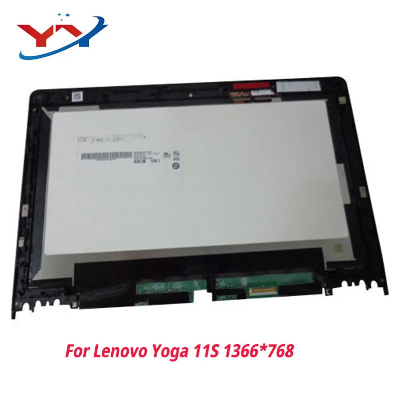 Free shipping For Lenovo Yoga 11S Laptop Lcd Touch Screen Module w/ Bezel 11.6&quot B116XAT02.0 1366*768 | Компьютеры и офис