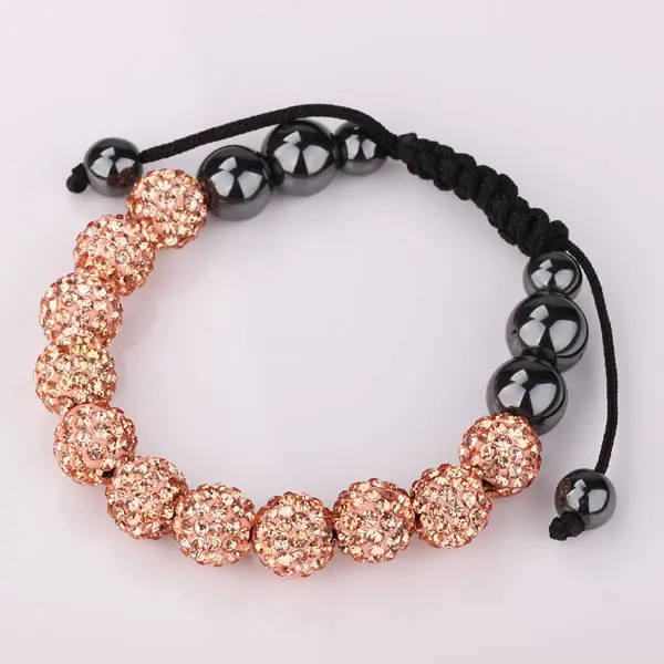 Shamballa jewelry Wholesale free shipping New Bracelets Micro Pave CZ Disco Ball Bead Bracelet nkbo zrfq |