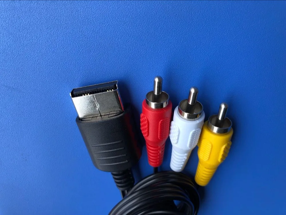 BUKIM 1 8 м/6 футов RCA Аудио Видео AV стерео композитный адаптер кабель для Sega