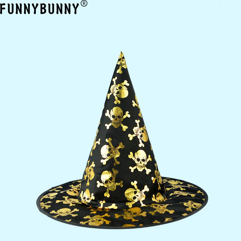 FUNNYBUNNY Хэллоуин Мяч ведьмы реквизит тыква шляпа паутина шаблон Шляпа Волшебника