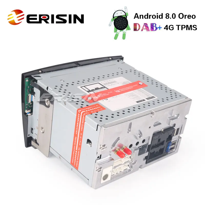 Erisin ES7813M 7 &quotAndroid 8 0 Автомобильная Стерео gps система DVD DAB + радио 4G WiFi TPMS для RENAULT MEGANE